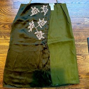 Women silk skirt Alberta Ferretti